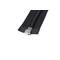 YKK zip-fastener 10 mm with open end black, 100 cm / 39.4 inch