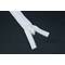 YKK VISLON profile zip-fastener 10 mm 10V closed end white with plastic auto lock zipper