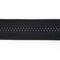YKK VISLON profile zip-fastener 10 mm 10V closed end black with plastic auto lock zipper