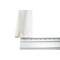 Caravanpees 8,5 mm met dubbele vlag, voortentpees, wit
