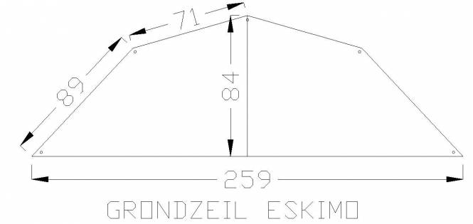 Eskimo grondzeil