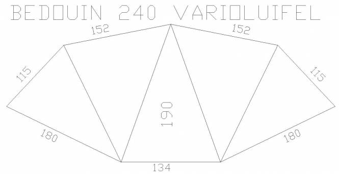 Bedouin 240 varioluifel