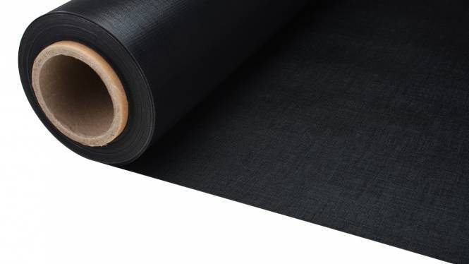 Faulstreifen 440 Gr/M² PVC beschichtet schwarz, 60 cm