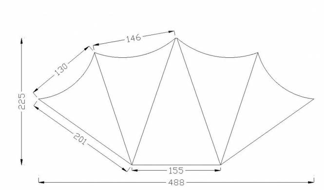 Vario canopy Bedouin 280