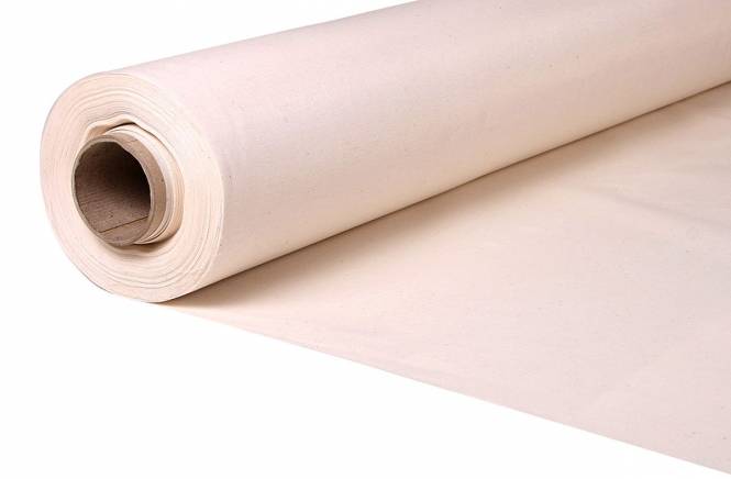 Innenzeltstoff, Baumwoll/Polyester ecru / natur