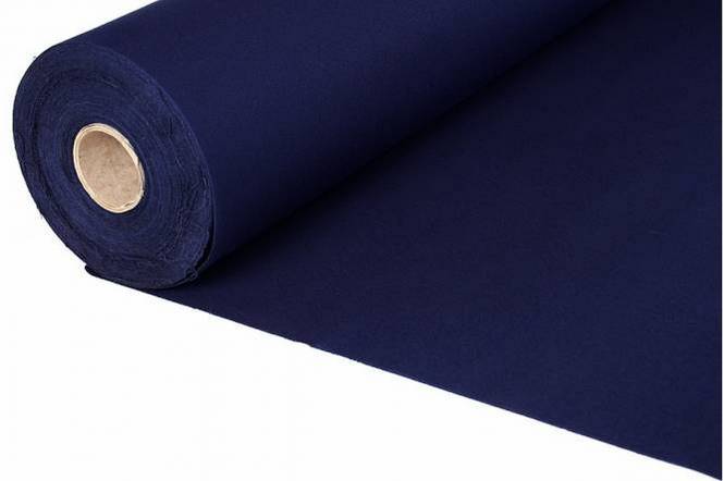 Bootzeil, premium captain navy bootdoek Docril N Solid Royal Blue