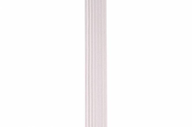 Elastiek plat 10 mm, wit