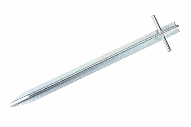T-peg 50 cm x 3 mm, zinc-plated