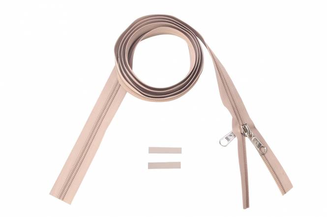 ESVO Reißverschlüsse 10 mm nicht teilbar, sand