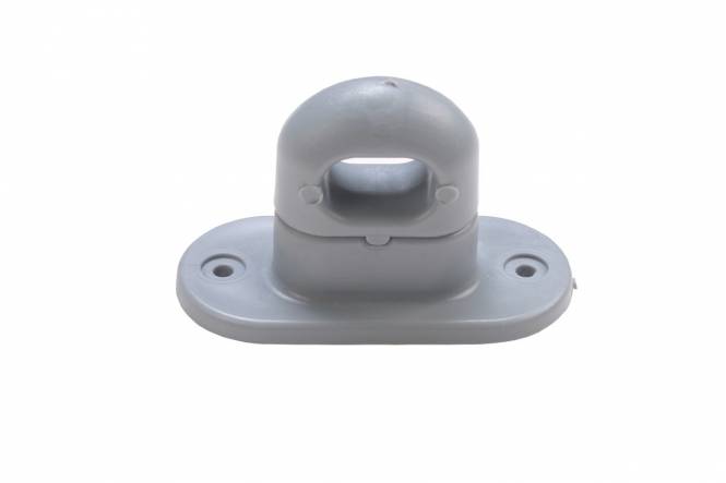 Tourniquet 42 x 22 mm draaisluiting grijs kunststof professioneel
