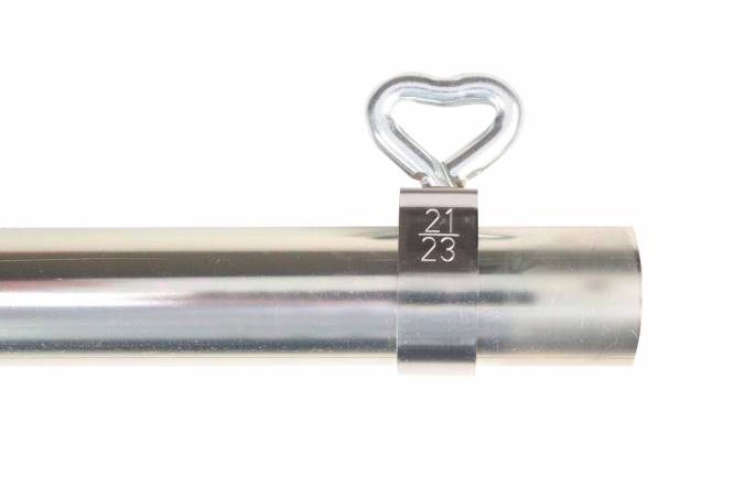 ESVO Teleskopierbare Firststab 22/19 mm, 2 teilig 80-155 cm