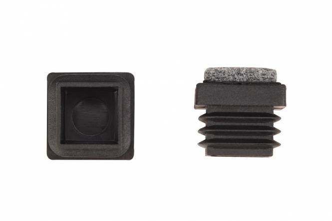 Felt cap for chair straight