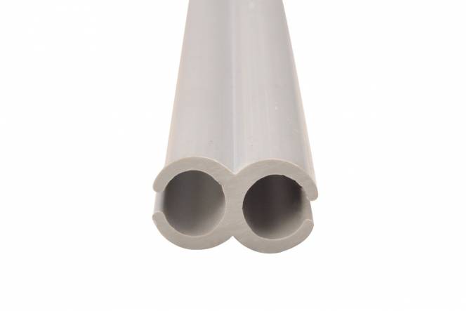 ESVO Kunststoff Kupplungsprofil Set 3 x 80 cm
