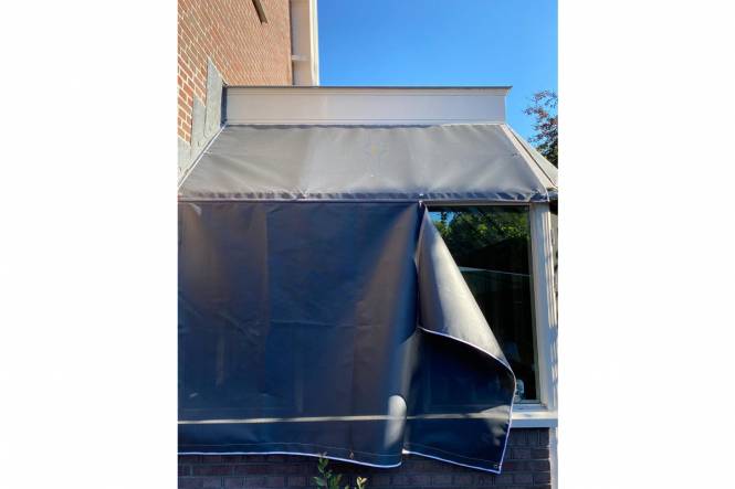 Screendoek ESVO Sunblocker wit