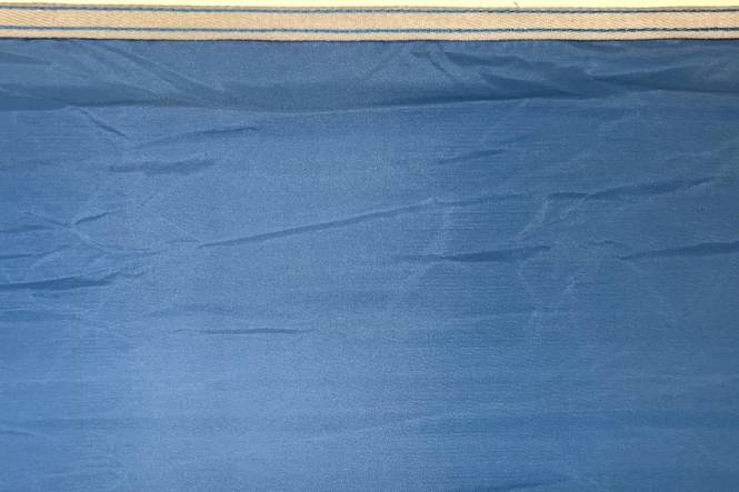 Faulstreifen Nylon beschichtet blau, 20 cm
