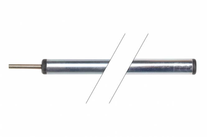 Zeltstang 19 mm stahl 145 cm blau-passiviert