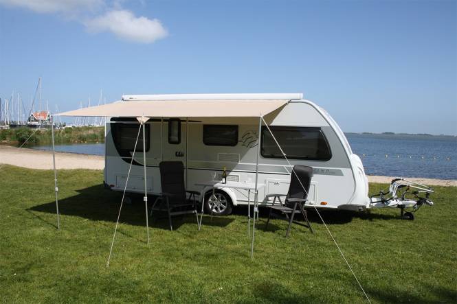 ESVO Sonnen Vordach Universal 240, beige