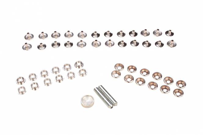 Satz ESVO Druckknöpfe Ø15 mm, 12 Stück