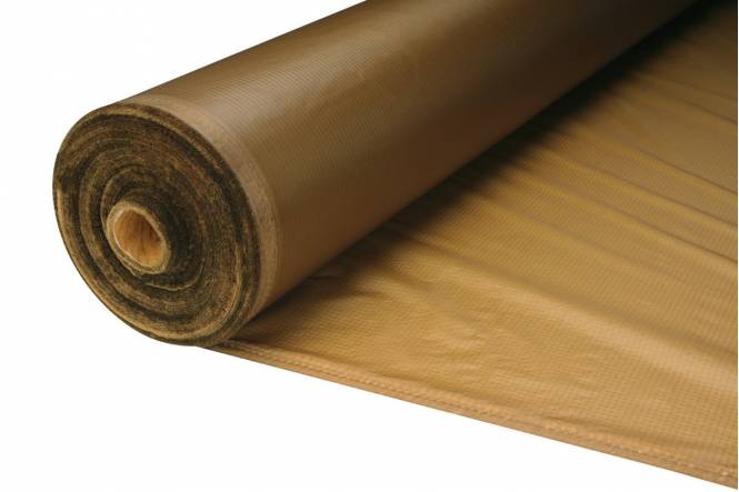 Nylon Stoff, extra stark, extra wasserdicht, goldbeige