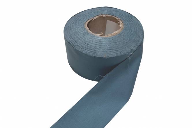 Zeltstoffband, 150 Gr/M², Baumwolle 50 mm, Blau