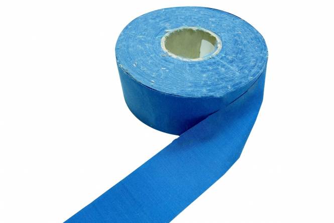 Tent fabric tape 50 mm, cobalt blue