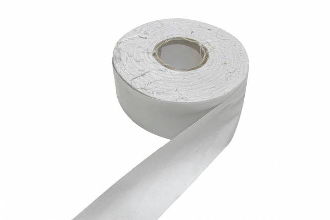 Zeltstoffband, 150 Gr/M², Baumwolle 50 mm, Leichtgrau