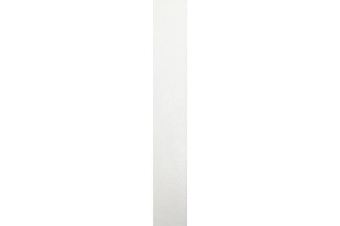Kantenband Rolle 50 Laufmeter, 18 mm PVC beschichtetes Polyester, Weiß