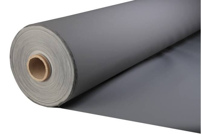Waterdichte stretch stof Premium, polyester, 210 cm, grijs