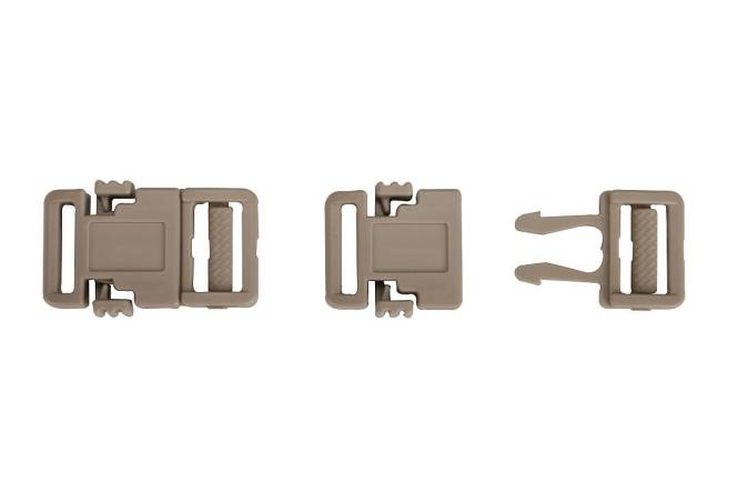 YKK Steckschnalle 15 mm beige