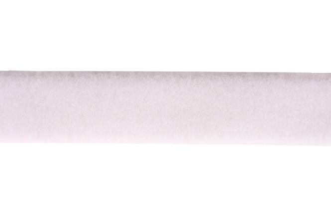 Velcro tape 20 mm white adhesive, soft, loop [CLONE]