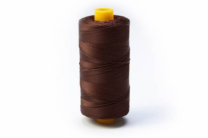 GIGA SALE Polyester garen, AMANN, dikte 40, 350 meter, bruin