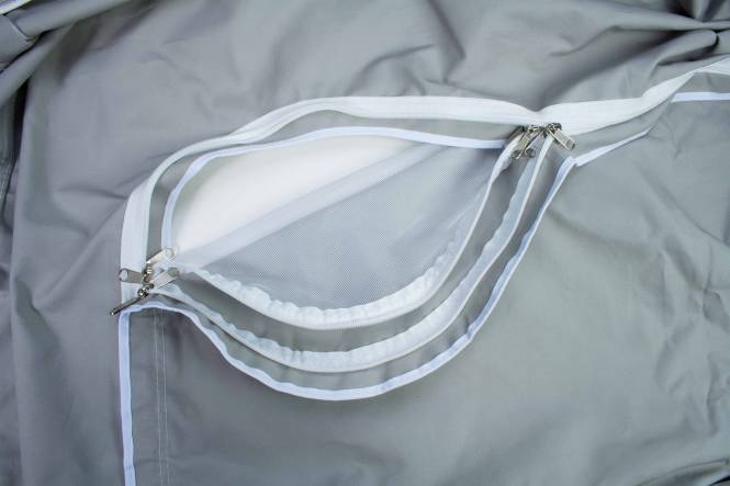 ESVO Hefdak voor Volkswagen T3 Westfalia, bouwjaar 1980 - 1984, lichtgrijs 69350