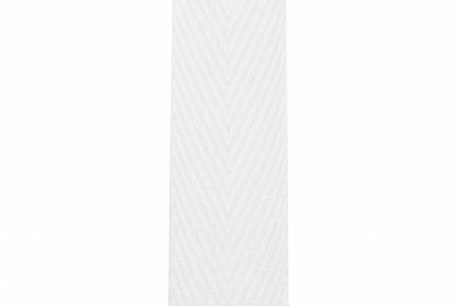 Zeltband 18 mm, Polyester, weiß