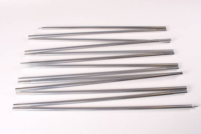Bogengestänge flexibel Aluminium 550 cm
