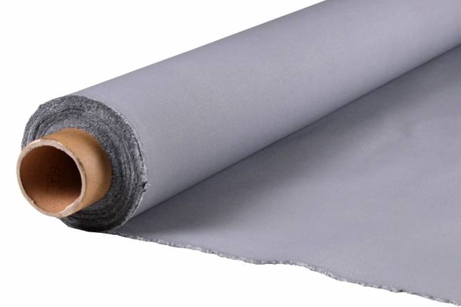 Zeltstoff Baumwolle für Zeltplane 340 Gr/M² 160 cm, grau 69495