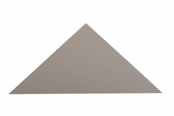 Verstevigingsdriehoek, beige