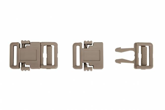 YKK Steckschnalle 15 mm beige