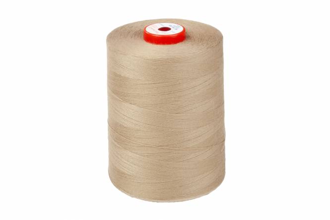 AMANN Tentgaren / naaigaren 35 waterafstotend 5000 meter, beige, 5-PACK