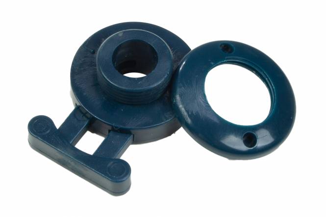 Minax losse knop marineblauw