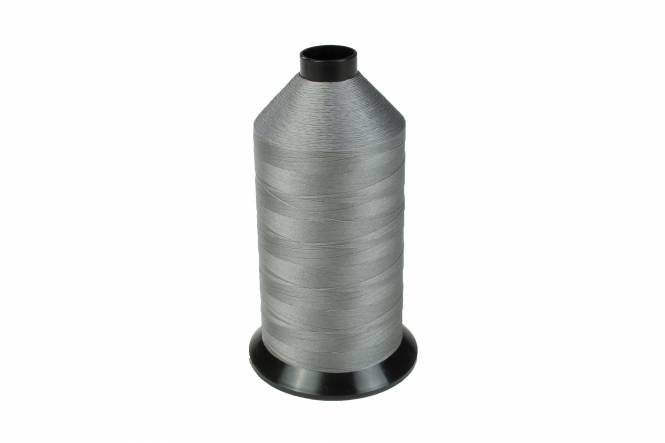 AMANN Outdoor-Pro Nähgarn polyester wasserabweisend, dicke 40, 5500 meter, grau, 4-PACK
