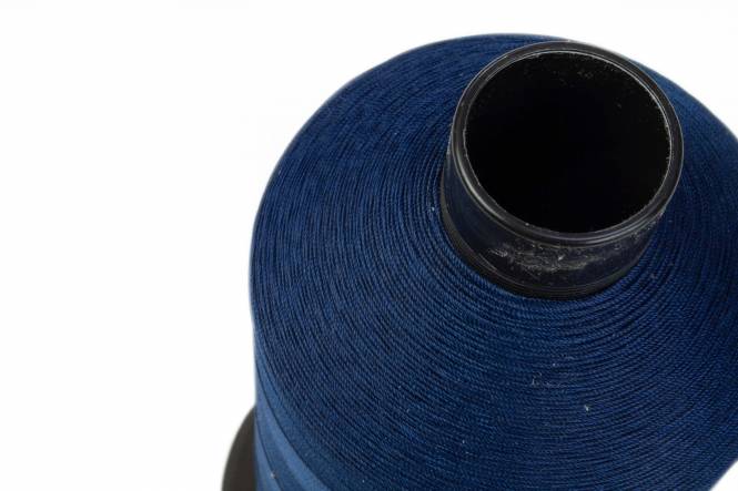 Polyester garen waterafstotend, AMANN Outdoor-Pro, dikte 40, 5500 meter, marineblauw, 4-PACK