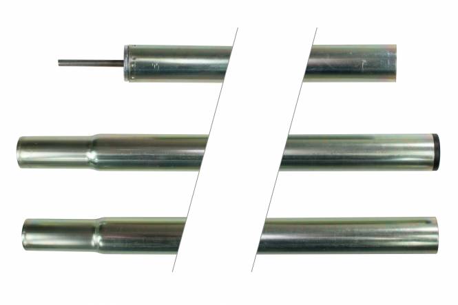 Zeltstang 32 mm stahl 230 cm 3-teilig