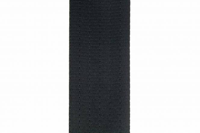 Safety belt webbing, 50 mm, black