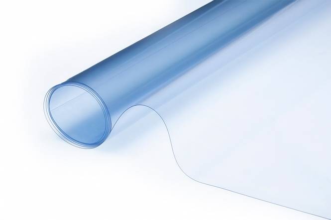 FOLDED Transparent plastic 0.50 mm 140 cm