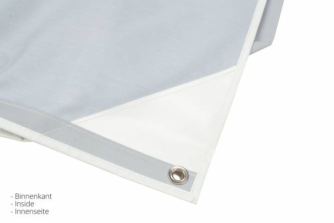 ESVO Sonnen Vordach Universal 300, leichtgrau
