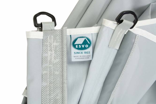 ESVO Sonnen Vordach Universal 240, leichtgrau