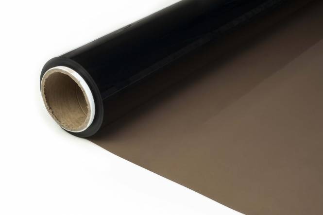Klarsichtfolie 'SMOKE' 0.40 mm. Dicke Zeltfensterfolie 140 cm [CLONE]