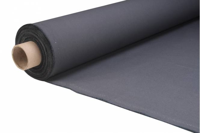 Tentdoek ESVOTex 240 katoen 175 cm, antraciet 240 gr/m² 2e keus