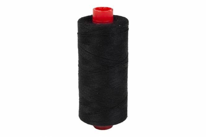 AMANN Nähgarn 50 wasserabweisend 400 Meter Schwarz