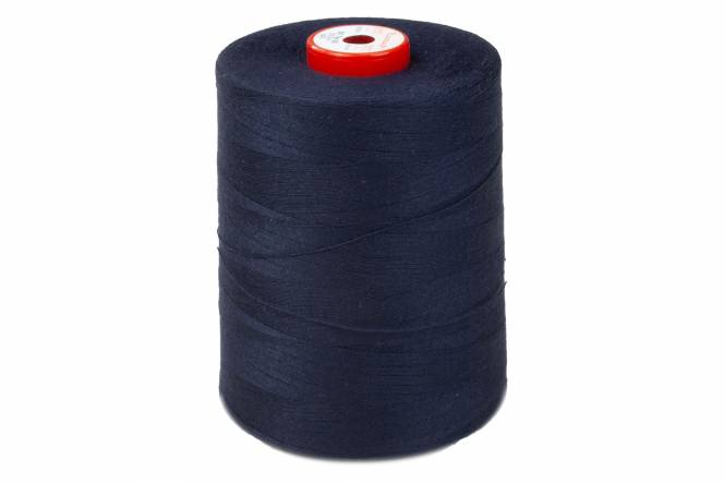 AMANN Sewing thread 50 water repellent 5000 meters dark blue, 5-PACK